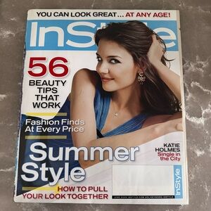 InStyle Magazine June 2005 with Katie Holmes
